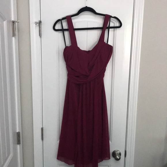 thick spaghetti strap dress